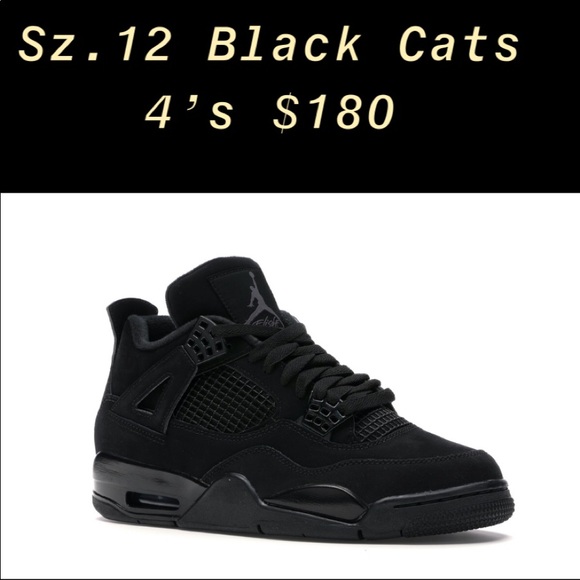 Jordan Shoes - Air Jordan Retro 4 “Black Cat” Jordan Shoes - Air Jordan Retro 4 “Black Cat”